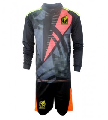 Mexico Goalkeeper Replica Home Stadium Kit for Kids Copa America 2024 Long Sleeve (+ pants)